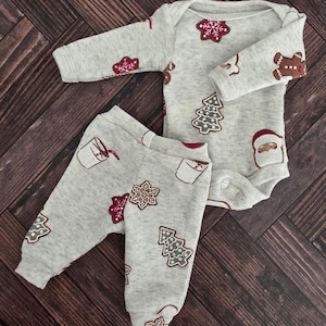 10&quot; Christmas bodysuit set clothing for mini reborn silicone OOAK baby doll clothes outfit micro preemie