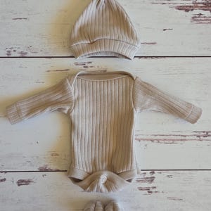 10&quot;Bodysuit Kleidung Set Kleidung Reborn Kleidung Reborn Baby OOAK Outfit Mikro Frühchen