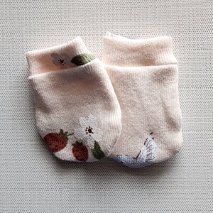 14&quot; Hand mitts for reborn mini ooak silicone baby doll micro preemie