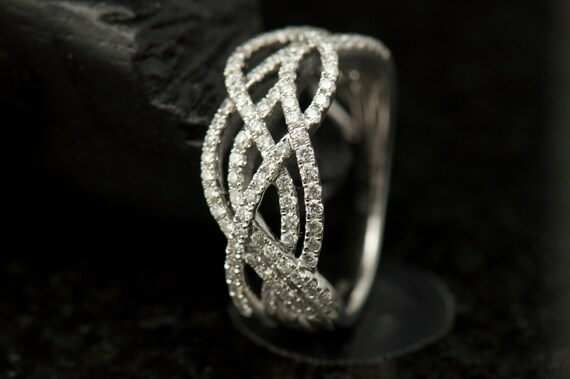 Simon G 18k White & Rose Gold Diamond Fashion Ring | Bell Jewelers |  Murfreesboro, TN