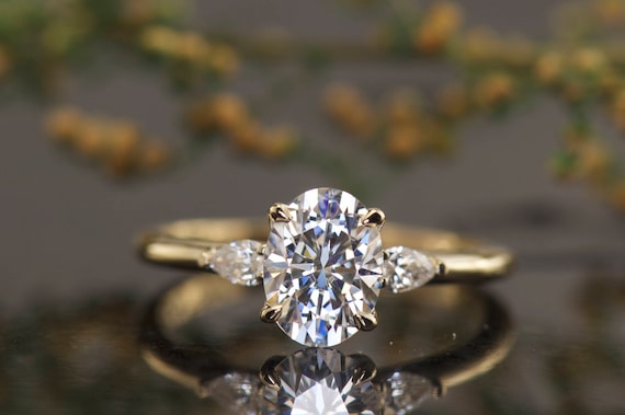 Designer Sterling Silver - Diamond Accent Engagement Ring - size 6.75 | Diamond  accent engagement rings, Engagement ring sizes, Engagement rings