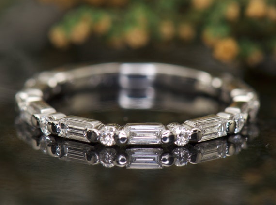 3 baguette 2024 wedding band