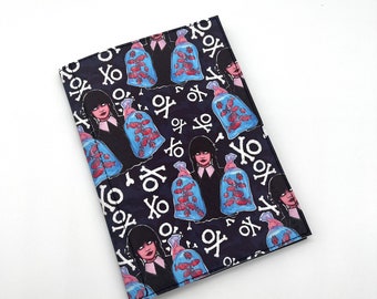 Wednesday Fish Moondance Vinyl Junior Legal Pad Notebook, Notepad Holder, Journal Cover, Server Book
