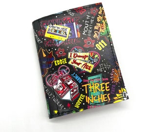 Quotes Moondance Memo Pad Notebook Holder, Notepad Cover, Pocket Notebook, Server Book