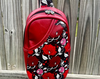 Rose Pin-Up Rosie Sling Crossbody Bag Backpack