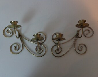 wall candle holder etsy