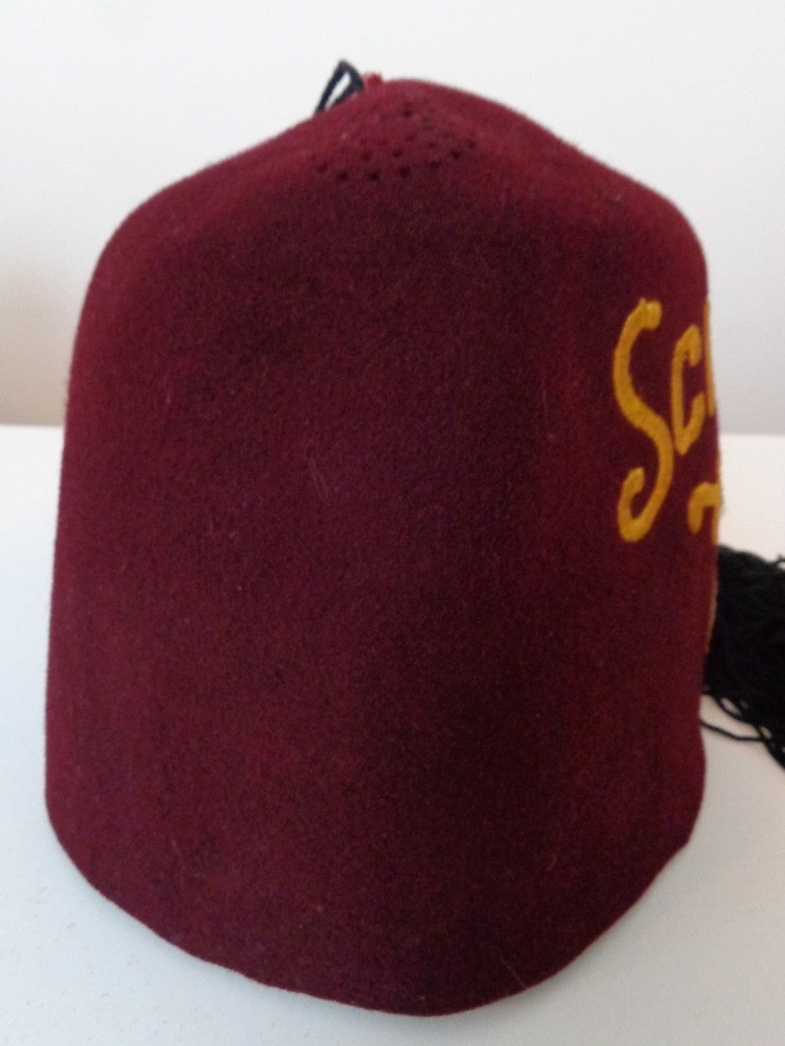 Vintage Shriner Fez Hat SCIMITAR Shriner Fez Fez Hat Etsy