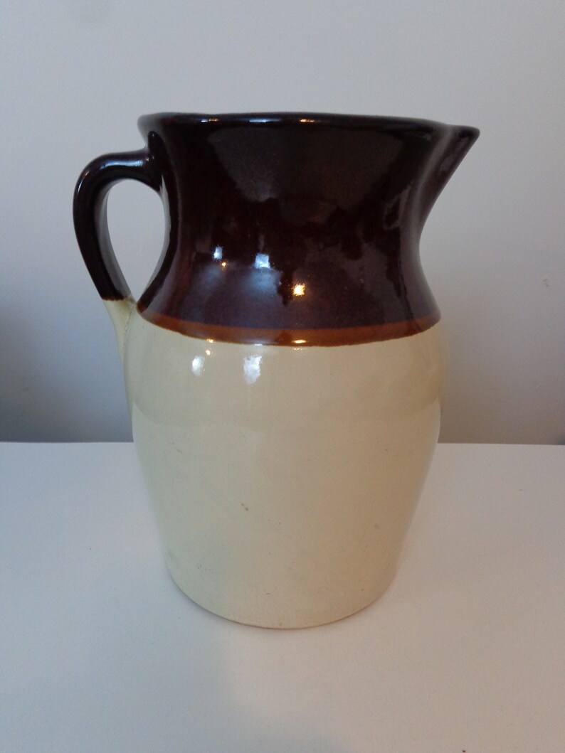 Old Crock Ewer Crock Pitcher Ceramic LARGE Crock Ewer Vintage Crock Ewer Vintage Ewer Vintage Crock Ewer,Brownstone Etsy Vintage Crock