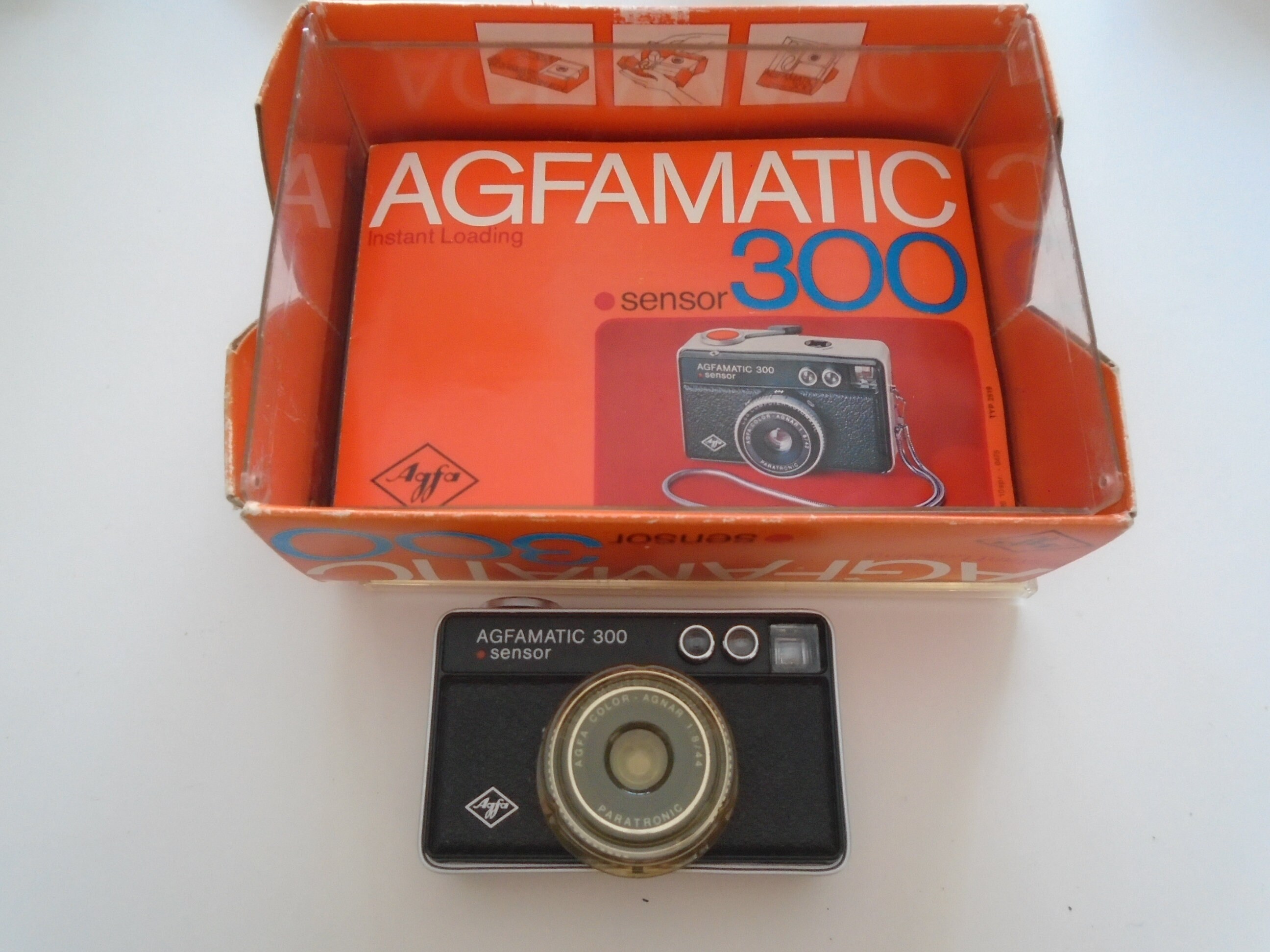 Agfa Agfamatic 2008 Pocket de fotos 35mm Point & Shoot retro vintage Agfa 