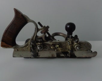 Antique No 45 Stanley Hand Planer, Antique Hand Planer Combination Hand Planer, Ornate Hand Planer Antique Hand Planer, No 45 Hand Plane