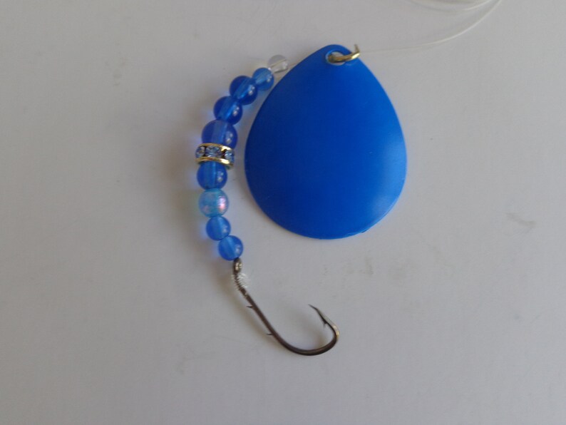 Blue Beaded Trout Fishing Tackle Fish Hook Fishing Lure Tackle Fishing Gear Vintage Blue Trout Beaded Lure Trolling Lure Trout Lure Toys Games Sports Outdoor Recreation Gkjwonosari Com