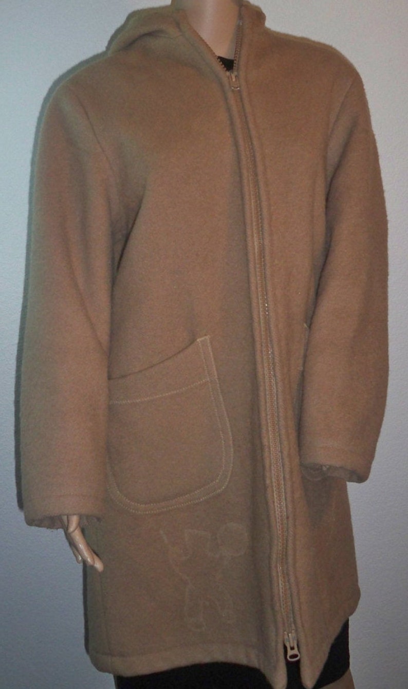 Inuvik Coat Vintage Coat Vintage 100 Percent Pure VIRGIN WOOL Arctic Native Canadian Inuvik Coat Inuvik Pure Virgin Wool Vintage Coat