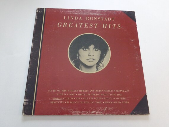 Linda Ronstadt Greatest Hits Vinyl Record Linda Ronstadt - Etsy