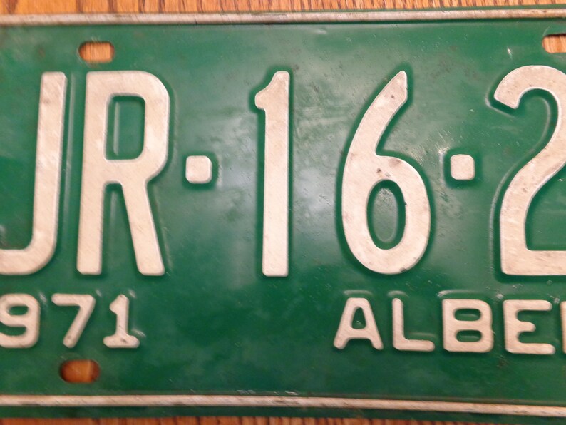 Old License Plate Vintage License Plate Alberta License Plate Vintage License Plate Etsy Etsy License Plate 1971 Alberta License Plate