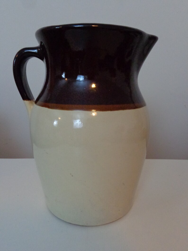 Old Crock Ewer Crock Pitcher Ceramic LARGE Crock Ewer Vintage Crock Ewer Vintage Ewer Vintage Crock Ewer,Brownstone Etsy Vintage Crock