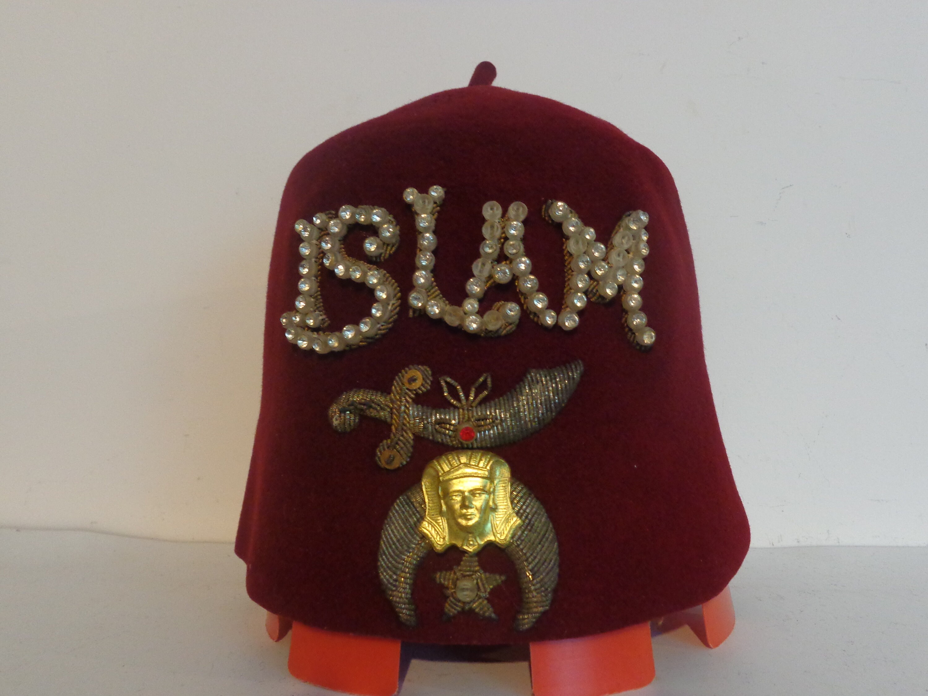Vintage Islam Fez Shriner Hat Vintage Shriner Vintage Islam Etsy Canada