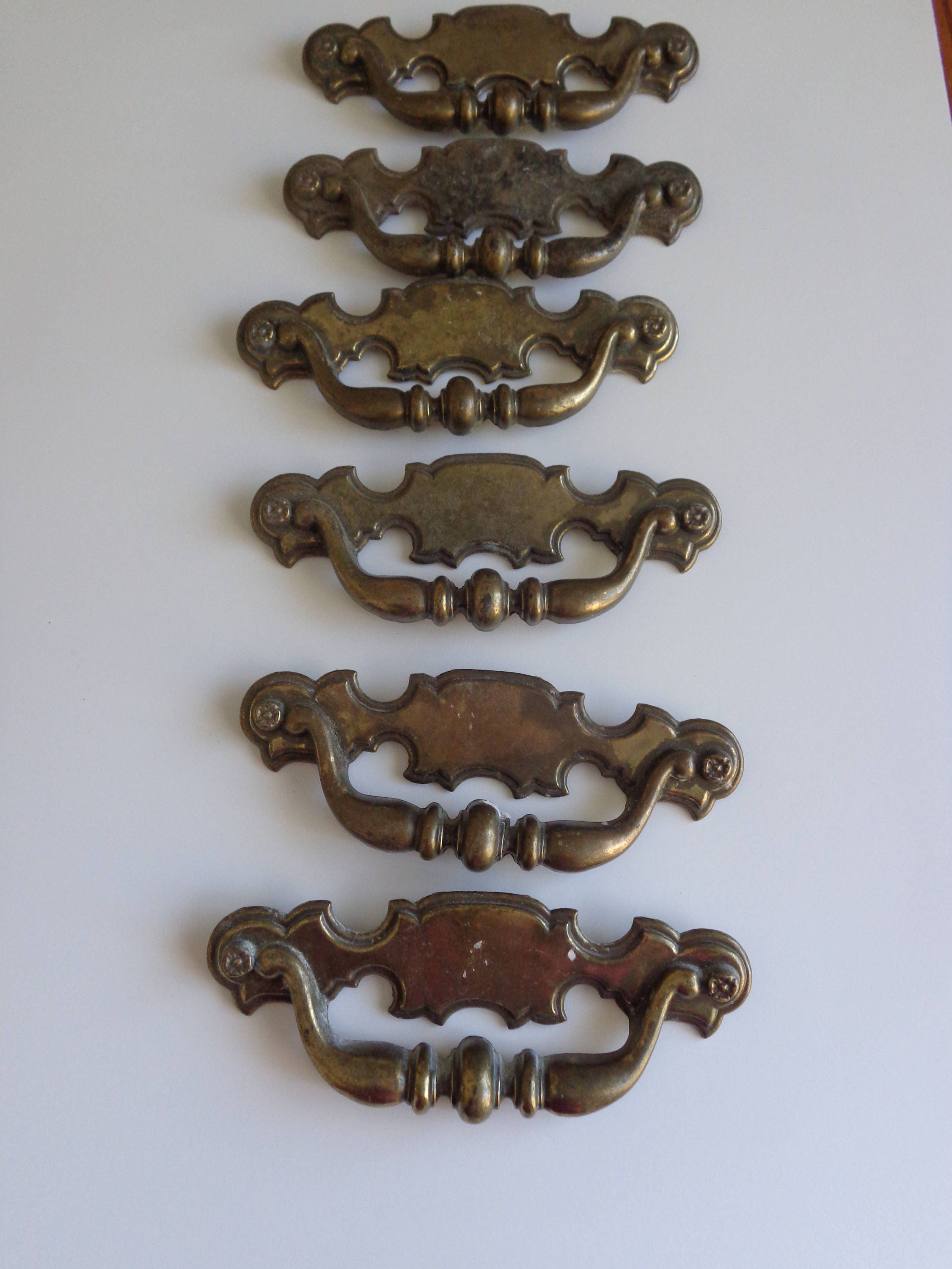 brass drawer pulls