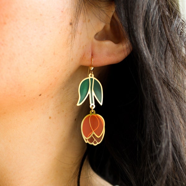 Tulip Earrings