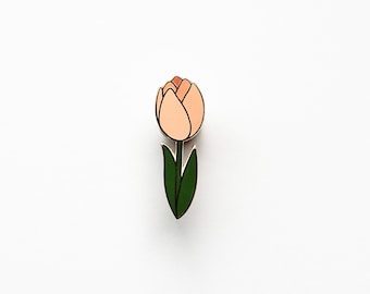 Tulip Hard Enamel Cloisonné Pin