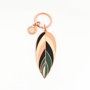 Stromanthe sanguinea 'Triostar' • Keychain