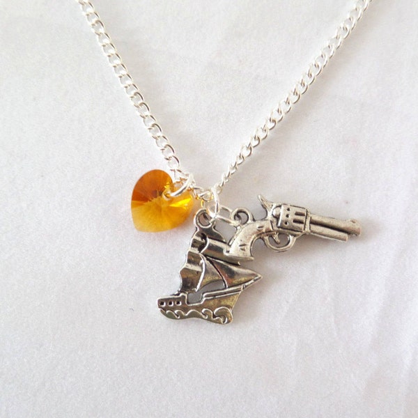 Guns and Ships - Hamilton Musical Necklace
