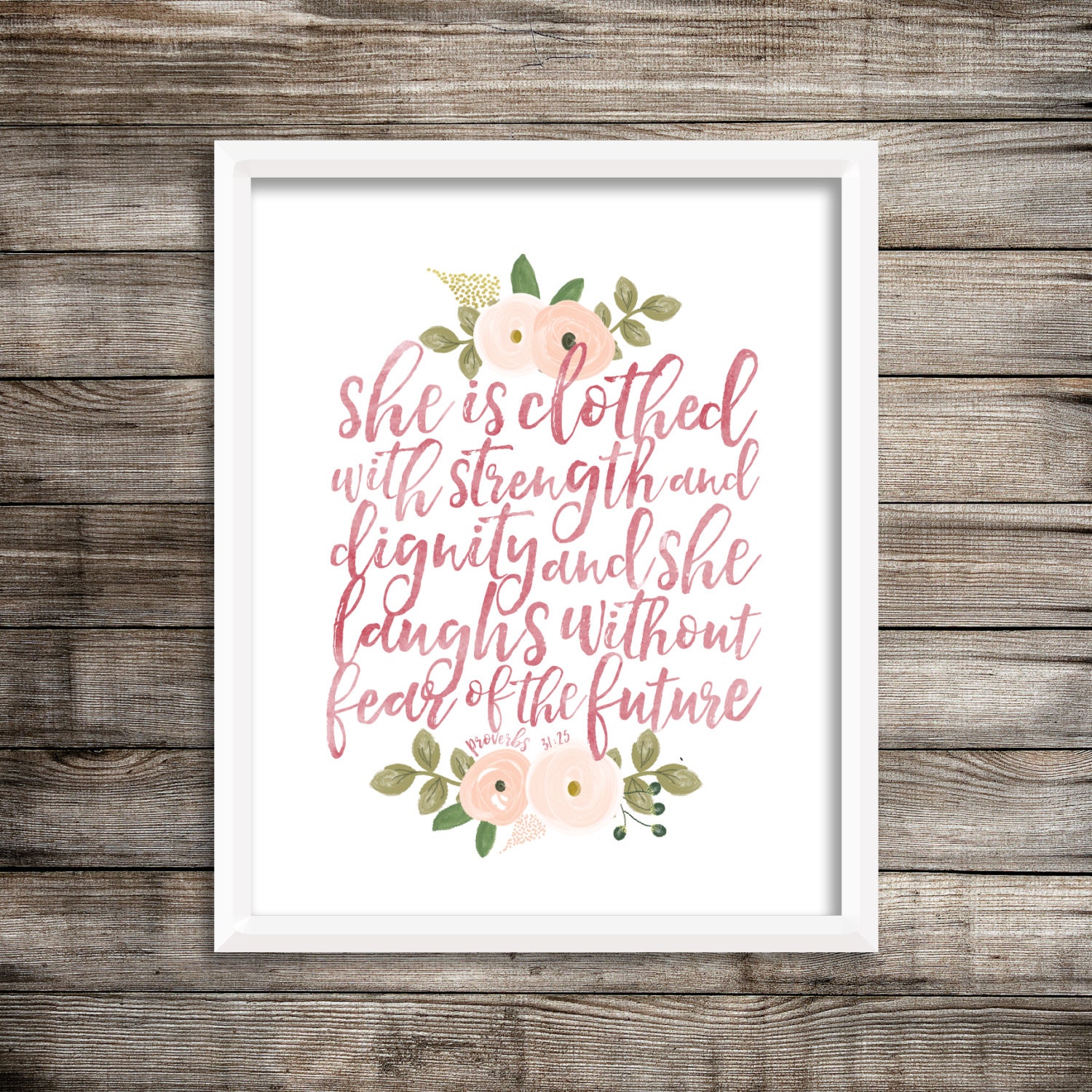 Proverbs 31 Woman A Watercolor Printable digital Print - Etsy
