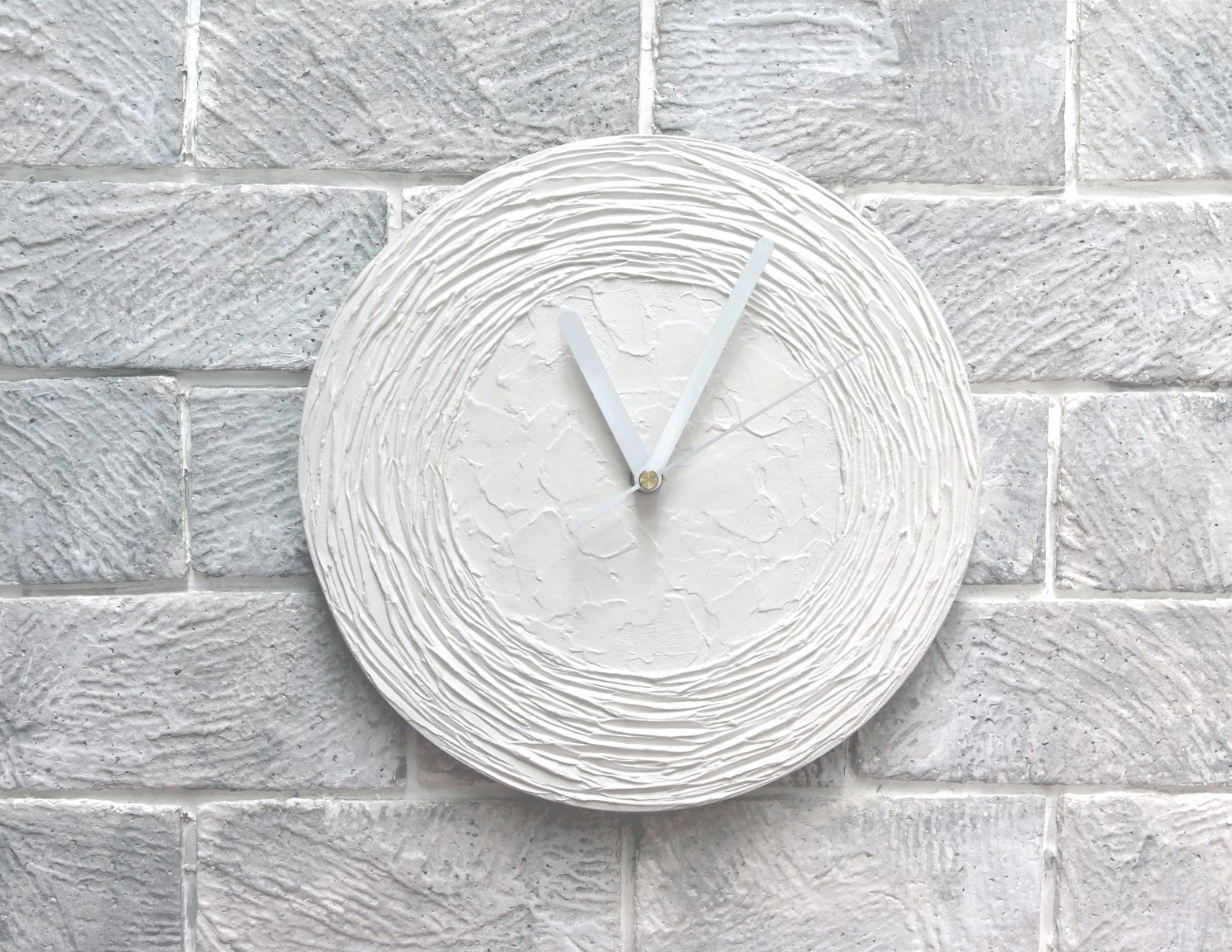 WHITE Clock Modern WALL CLOCK White Home Decor White Wall Etsy Australia