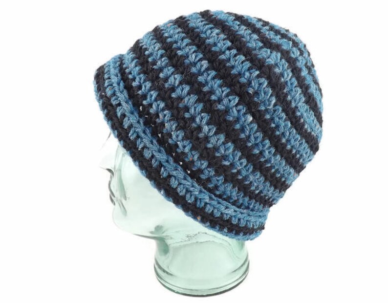 Punk Rock Hat Punk Beanie Crochet Punk Toque Knitted Emo | Etsy