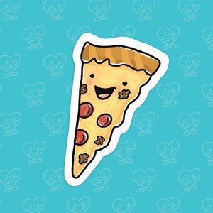 Pizza Sticker / Vinyl Sticker / Laptop Sticker / Water Bottle Sticker / Vinyl Decal / Journal Sticker