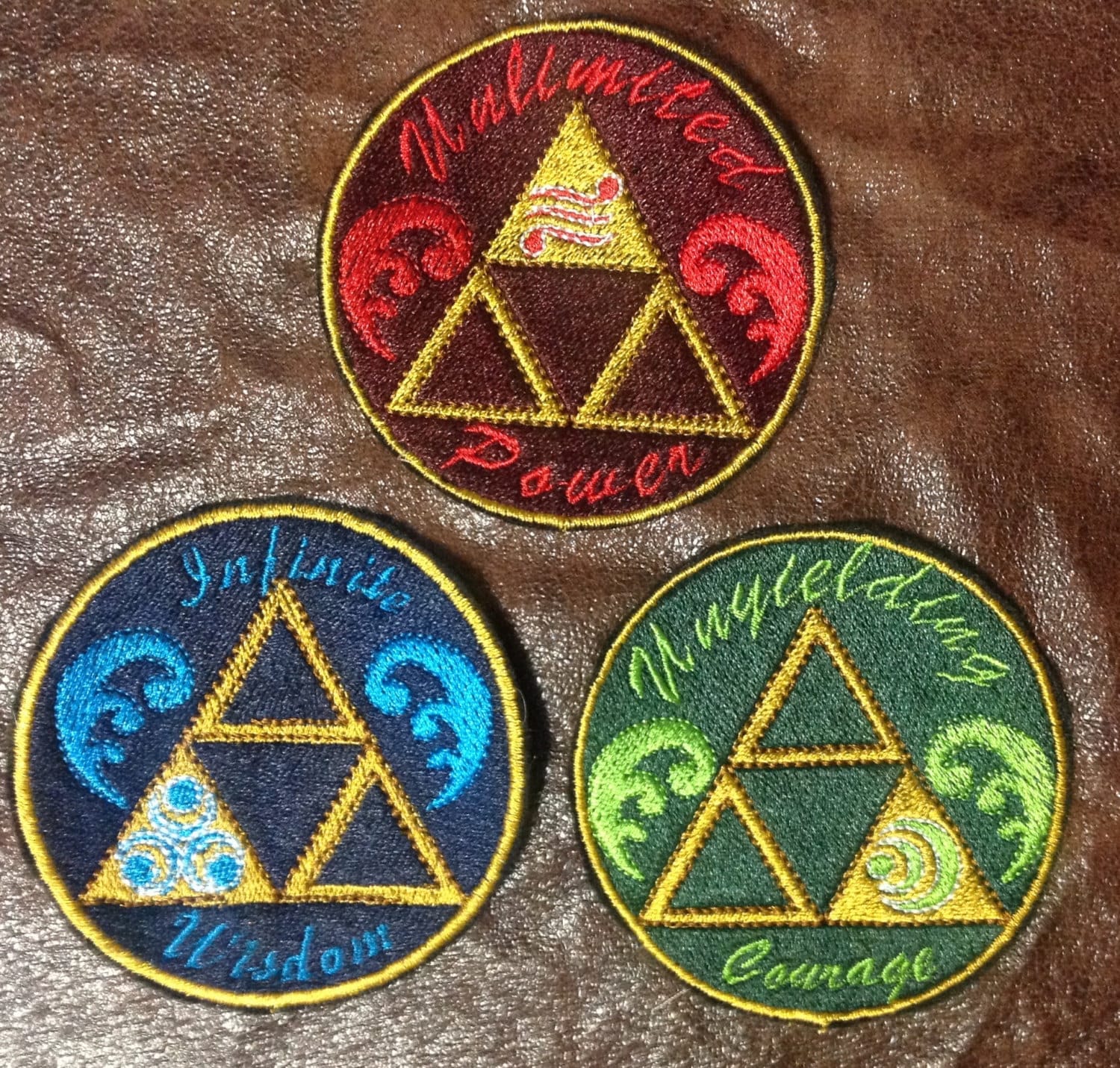 Zelda Triforce Patches Etsy