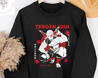 Slayer Shirt Demon Shirt Gift for Anime Fan Gift For Anime Lover Reng0ku Shirt Flame Pillar Anime Graphic Shirt Cool Anime Shirt