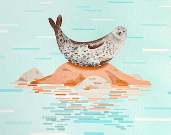 Impresión Risograph de sellos - Tamaño A4