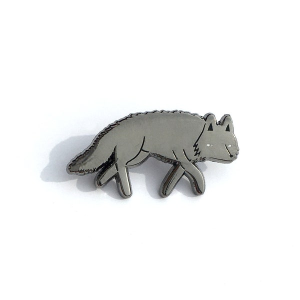 Wolf Enamel Pin Badge