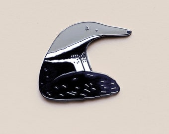 Giant Anteater Enamel Pin - Cute Animal Pin, Pin Badge, Hard Enamel Pin, Animal Brooch, Lapel Pin, Small Gift for Him or Her, Funny Pin