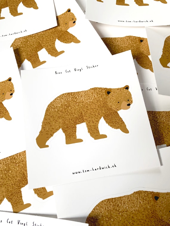 Bear Kiss Decal Bear Kiss Decal