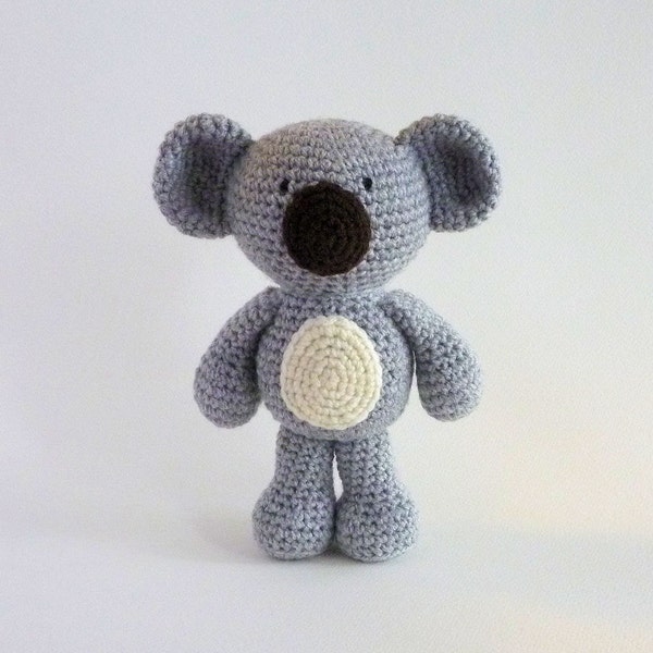 Crochet Koala, Amigurumi Koala, Koala Stuffed Toy, Hand Made Baby Safe Toy, Australian Made Native Animal Toy, Aussie Souvenir,