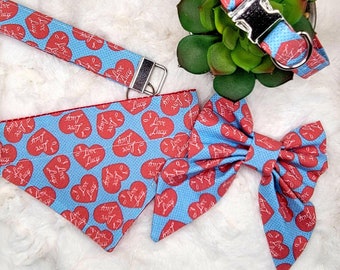 Our #1 Best Seller *  50's I Love Lucy dog Collar, and matching accessories.