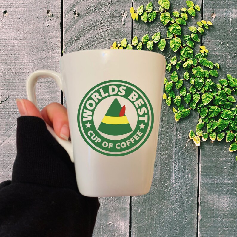 World's Best Cup of Coffee Buddy the Elf Decal Sticker Etsy