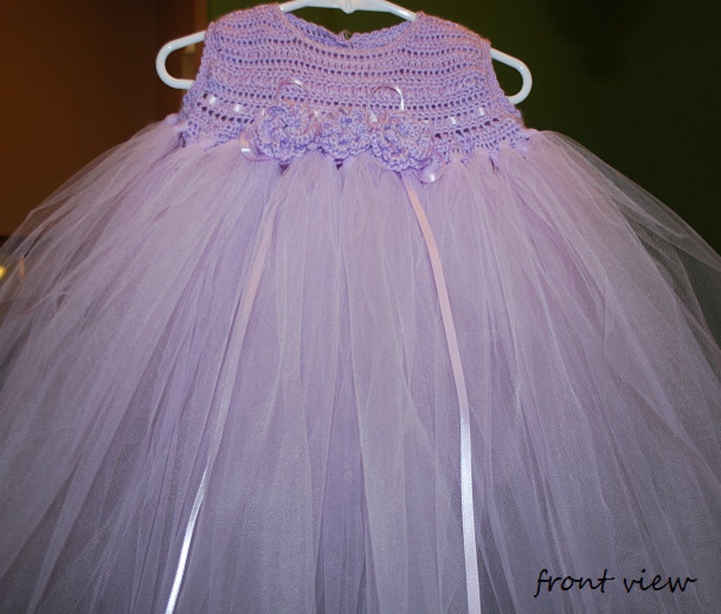 Purple Crochet Tutu Dress for Baby Girl, 6 Months Etsy