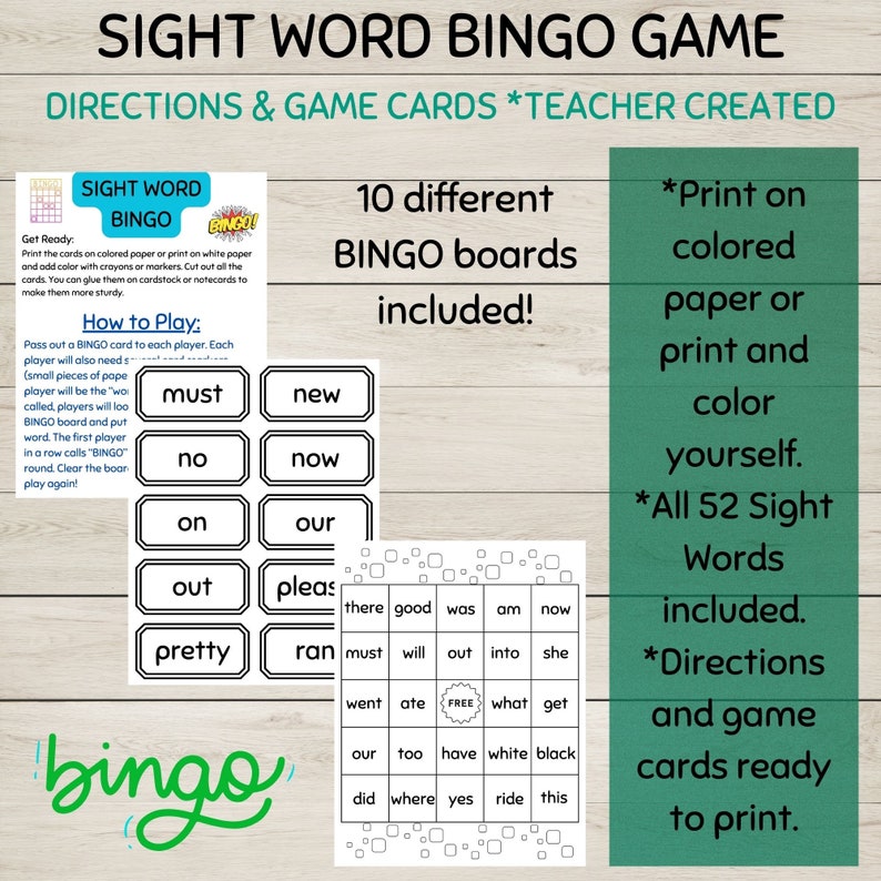Printable Kindergarten Sight/dolch Word List Bundle, 98 Pages, Trace ...