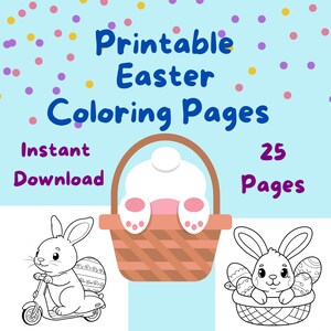 Easter Coloring Pages Printable Easter Bunny Coloring Activity Pages Easter Eggs Kids Coloring Pages