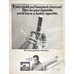 tareyton cigarettes black eye Tareyton Cigarettes 1968 Vintage Print Ad Retro Cigarette Memorabilia  Smoking Ad Vintage Tobacco Advertisement Man With Black Eye Smoker Ad