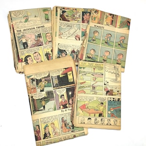 Old Newspaper Comics - Etsy