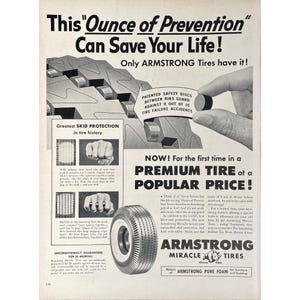 Armstrong Tire - Etsy