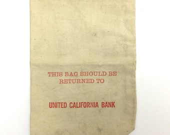 Vintage Bank Deposit Bags Bank of America Lot 6713 & 6710- Qty 16