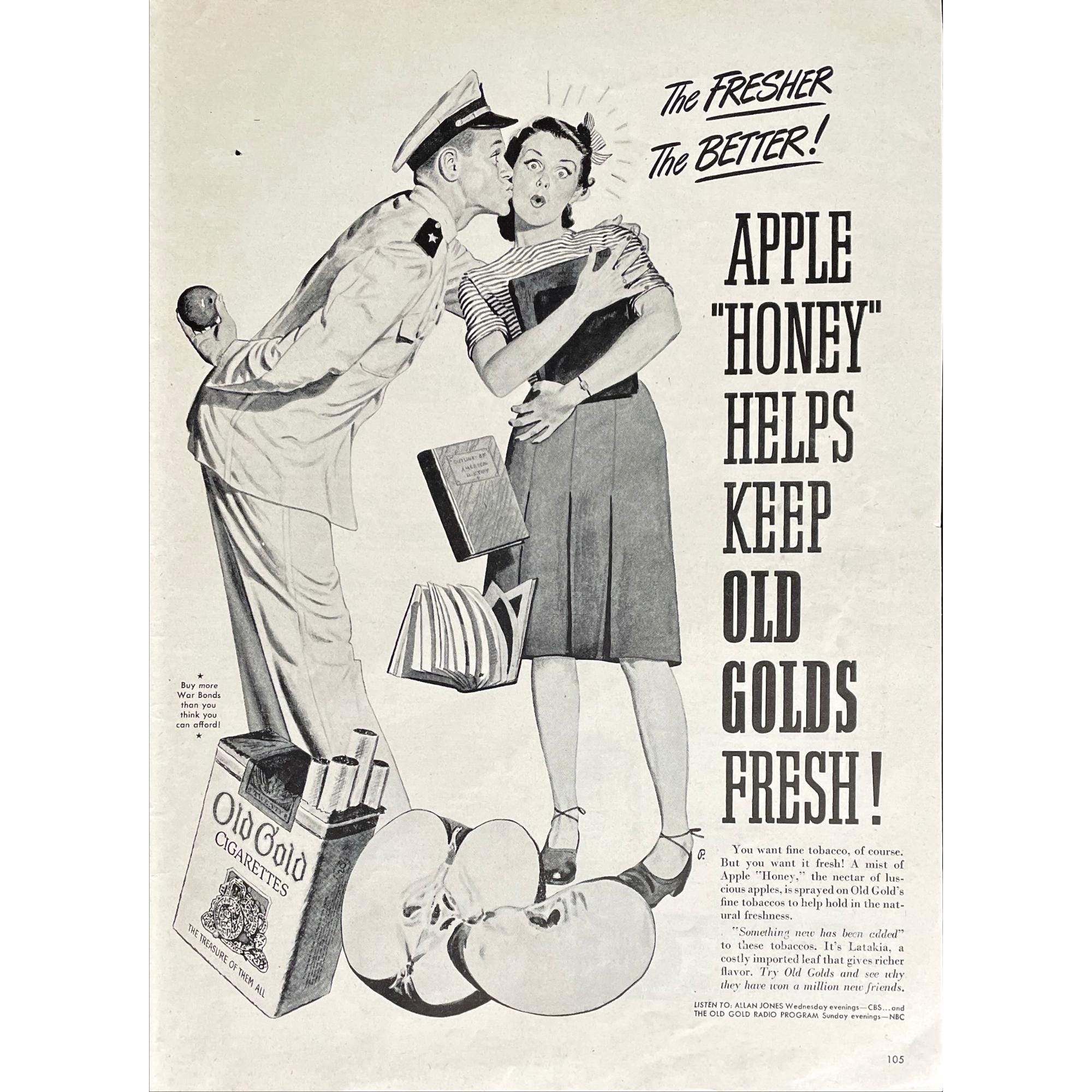 Old Gold Cigarettes Poster - Etsy