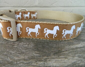 dogs and horses padded collar