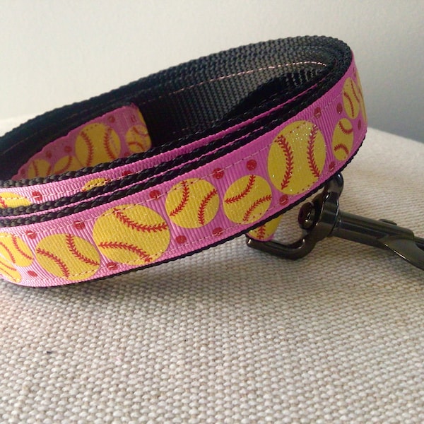 Softball Dog Leash