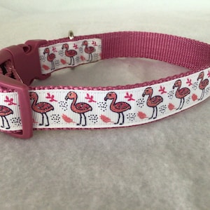 Flamingo Dog Collar