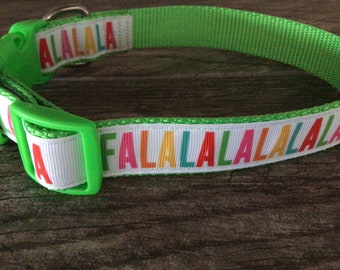 Falalalala Dog Collar
